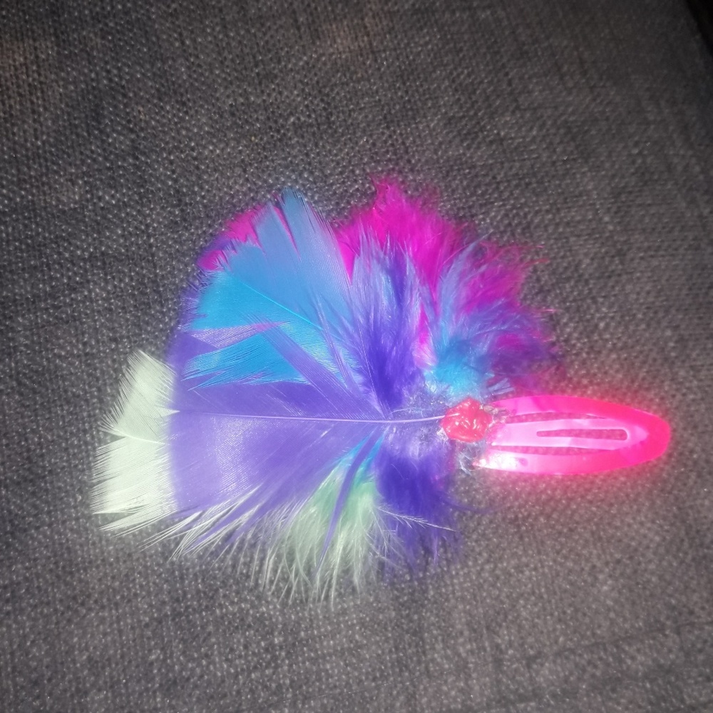 Feather Hair Clips